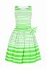 Kleid Streifen Grn - Auswahl: XL