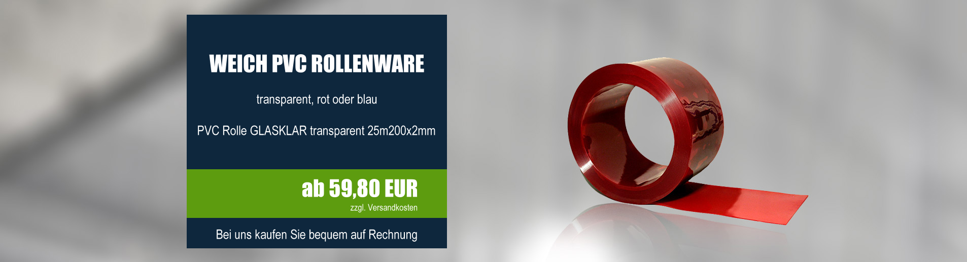 Weich PVC Rollenware