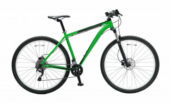 Fahrrad Mountain Green - Auswahl: 27 Zoll