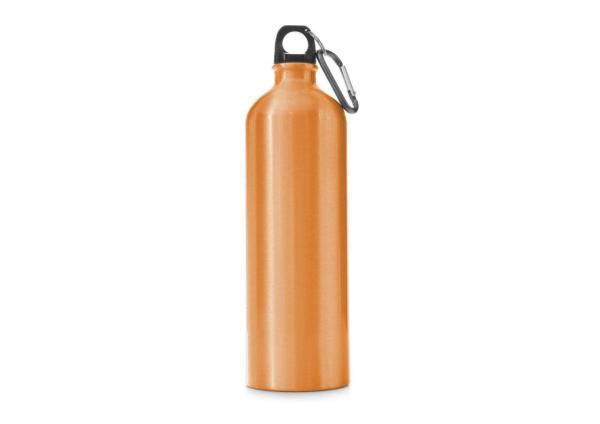 Kompakte 200ml Wasserflasche in Orange - Ideal f�r Sport, Fitness und Reisen